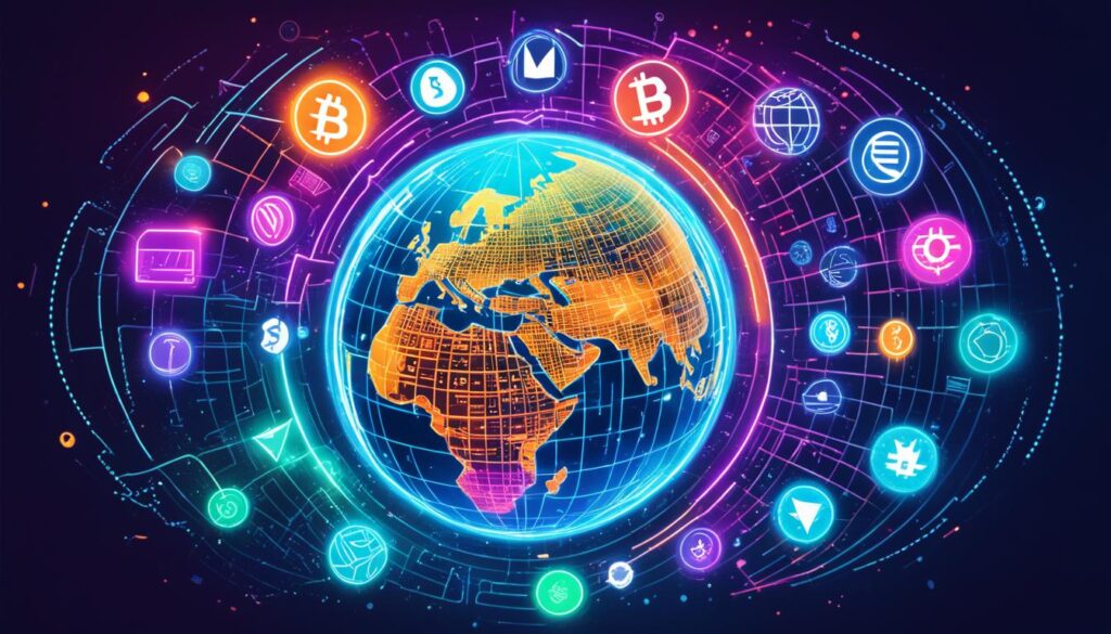 Global e-commerce and cryptocurrency