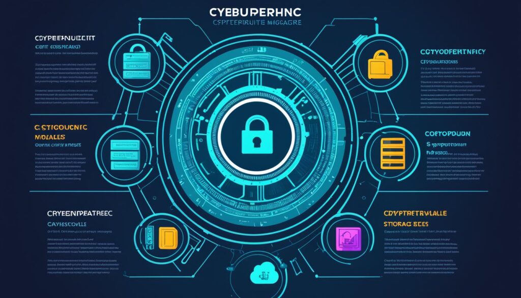 Cryptocurrency Storage Options Infographic