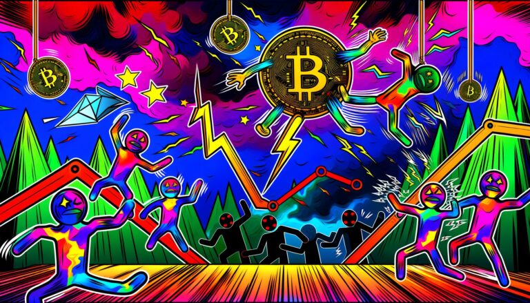 Bitcoin Plummets Below $61K, Liquidating $122M