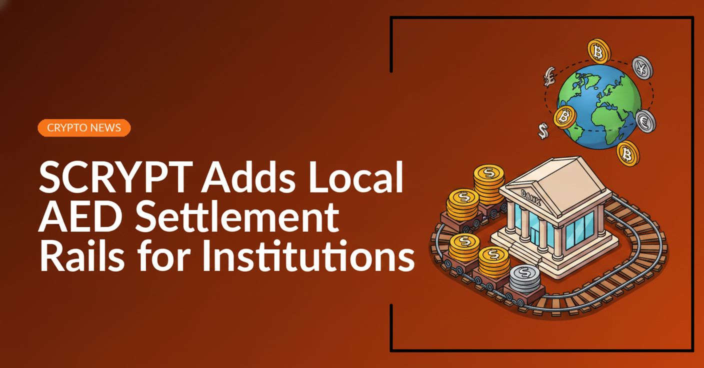 Bank building beside railway tracks with stacked coins leading to a globe displaying various currency symbols.