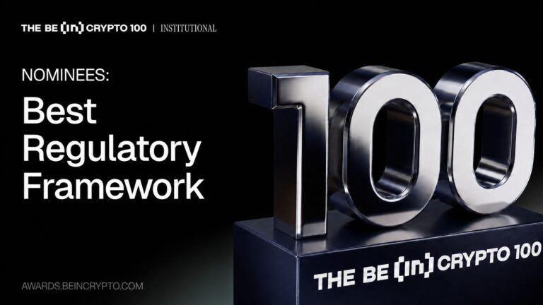 BeInCrypto Lists 10 Crypto Regulatory Frameworks for 2026 Award