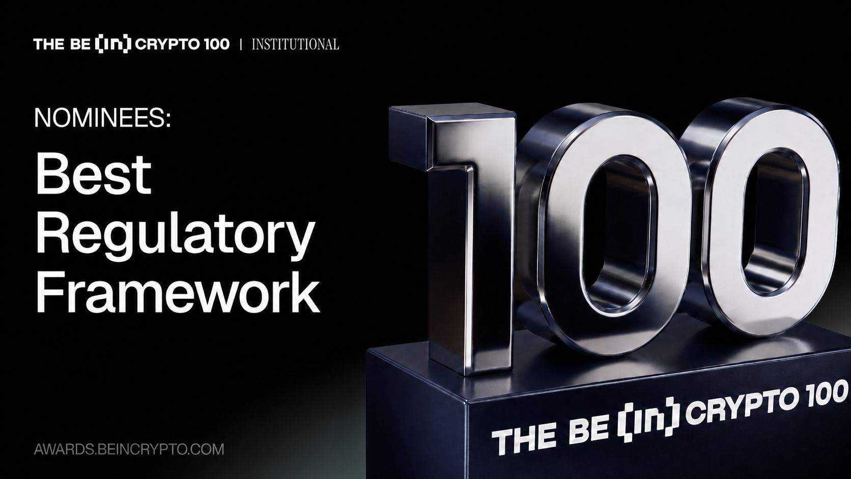 BeInCrypto Lists 10 Crypto Regulatory Frameworks for 2026 Award