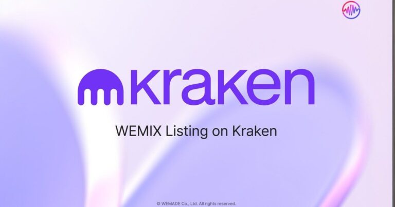 WEMIX Lists on Kraken, Expanding Access to Western Markets