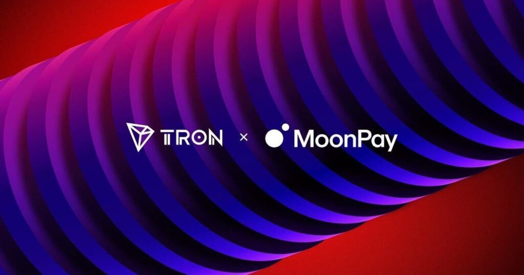 MoonPay Integrates TRON for Gasless Stablecoin Transactions