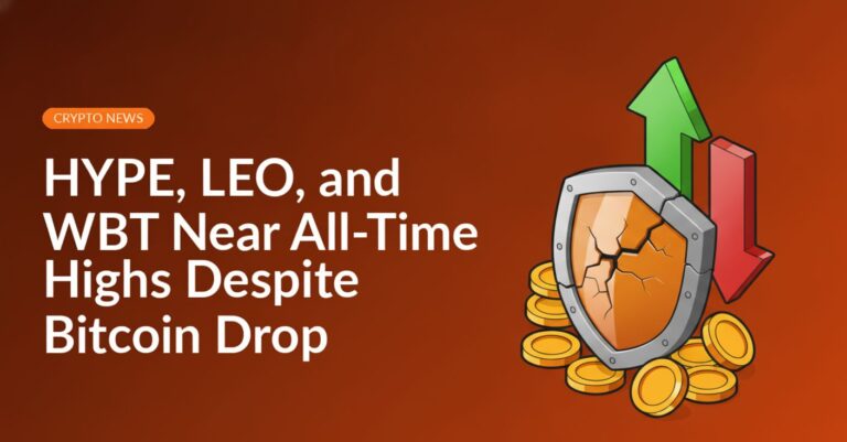 A cracked metal shield surrounded by scattered blank gold coins and diverging chart arrows.
